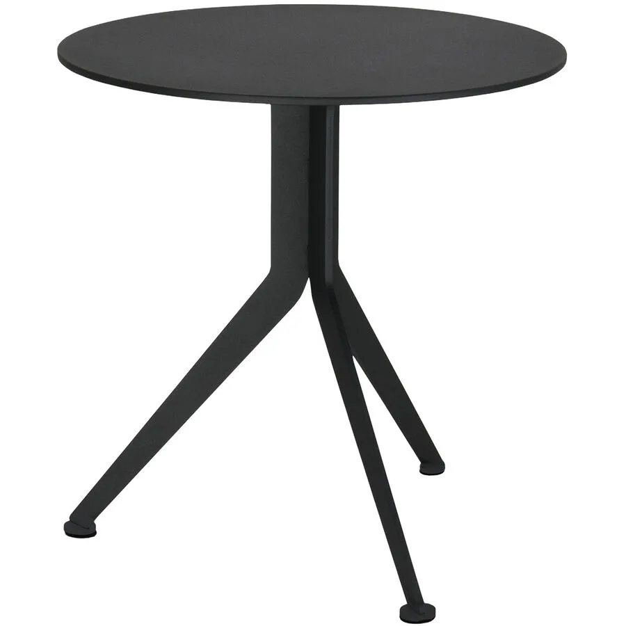Spinder Design Beistelltisch Hesta Schwarz Stahl 38 cm
