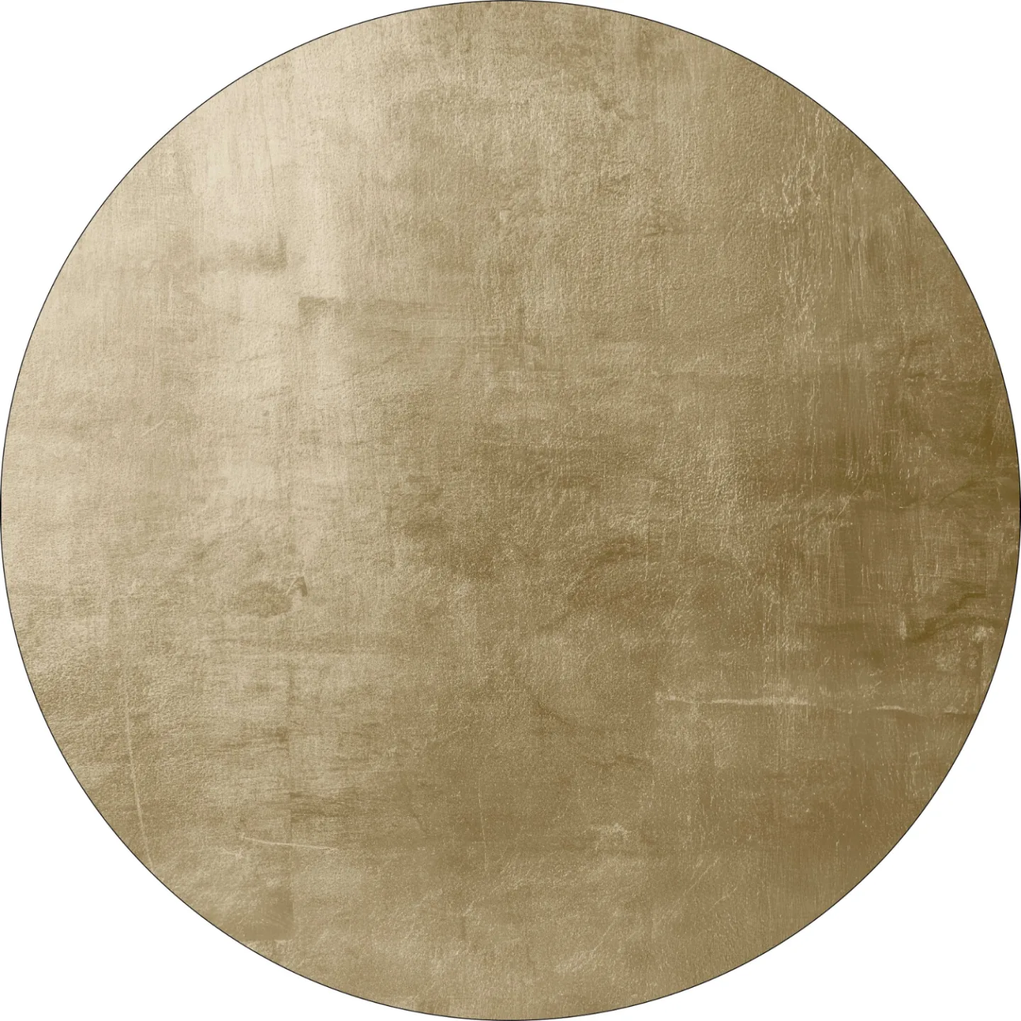 Rundt teppe - Artena (brun) (Størrelse: Ø 160 cm)