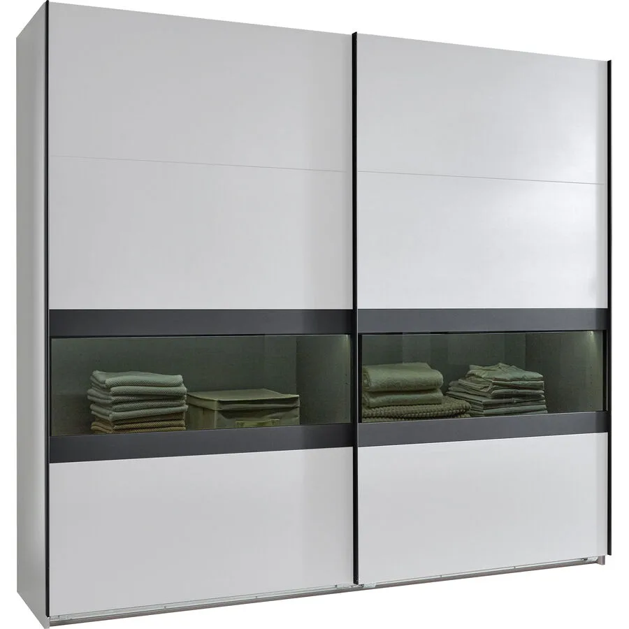 Kleiderschrank Enero weiss Holzwerkstoff B 180 cm