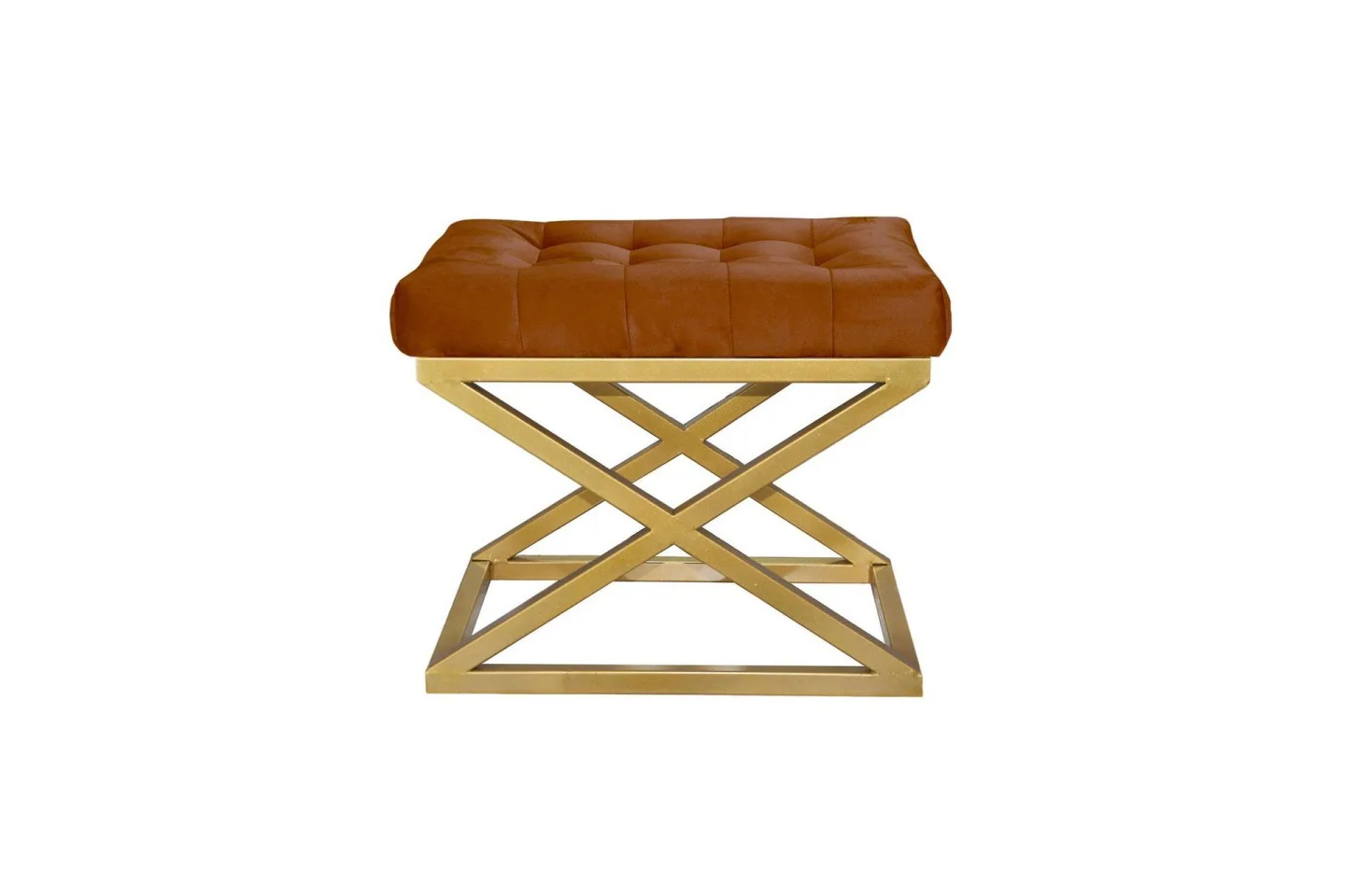 Gillie Sittpuff 40 cm - Guld/Brun
