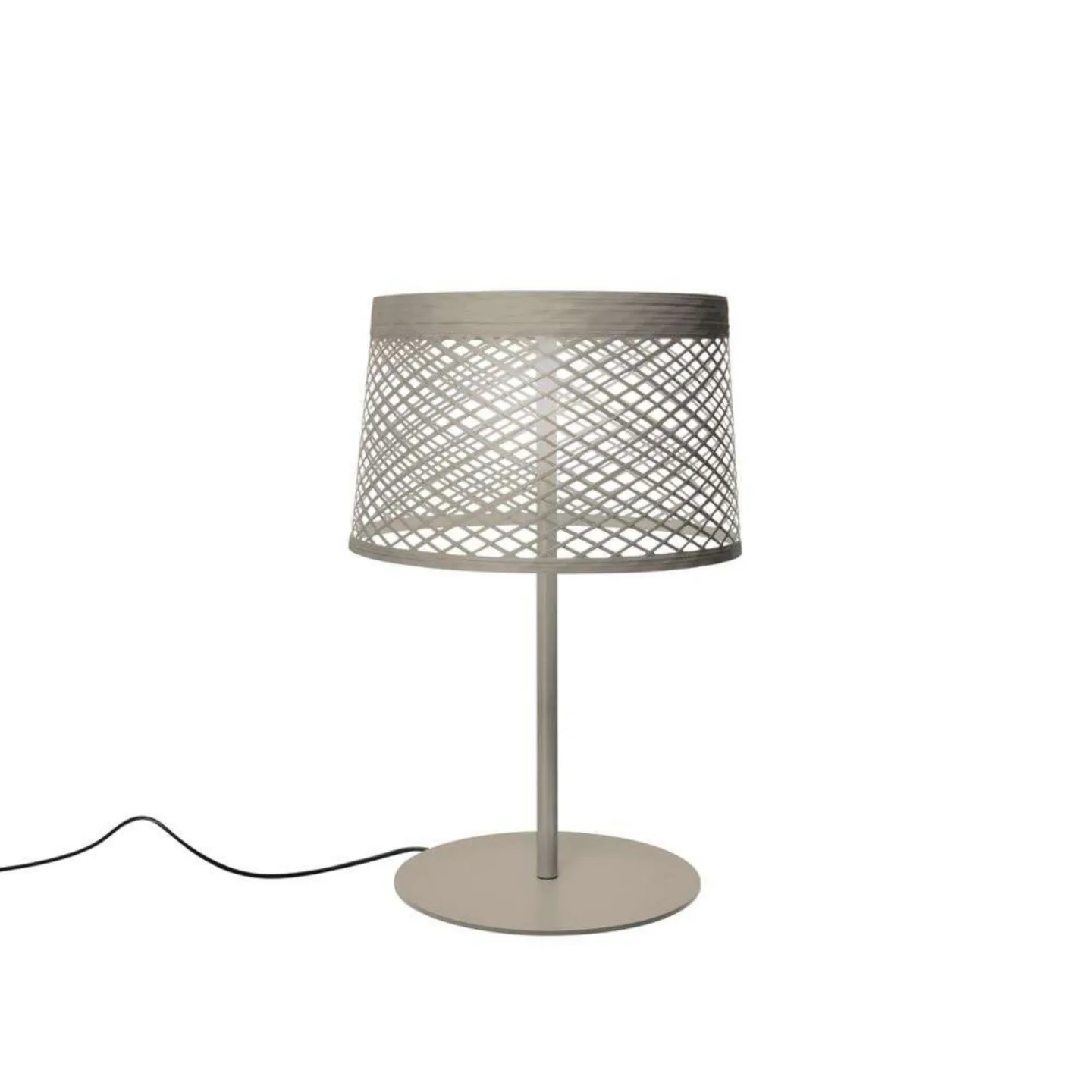 Twiggy Grid XL Außen Tischleuchte Greige - Foscarini - Terrasse - Sonstige