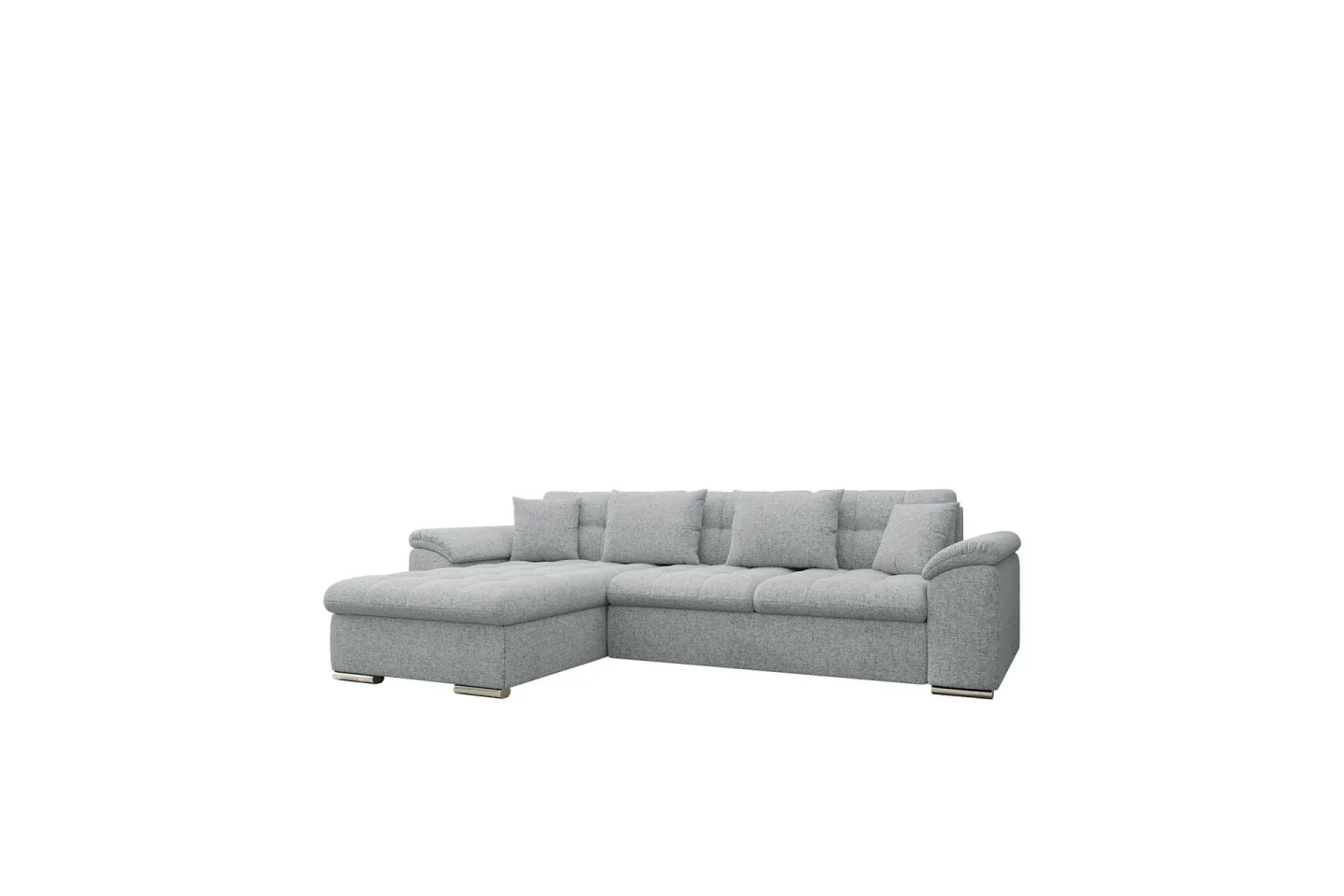 Camior Bäddsoffa med Divan 3-sits - Grå