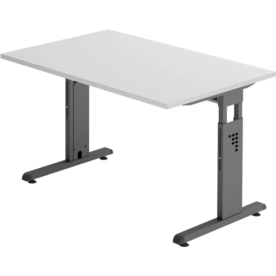 Schreibtisch Office grau Holzwerkstoff B 120 T 80 cm