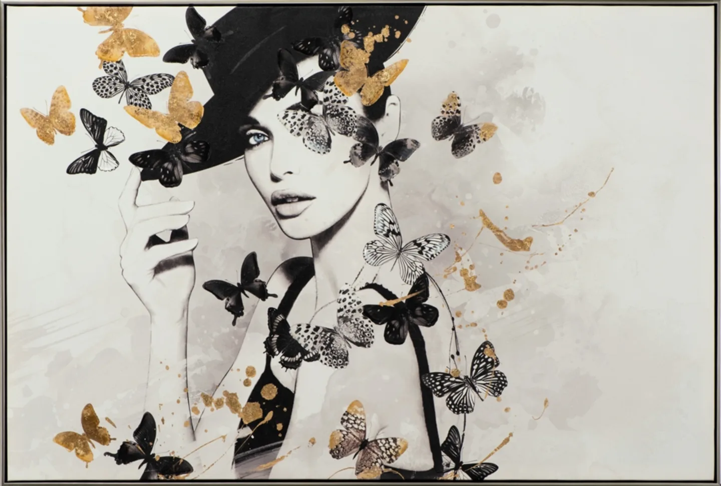 image LAND Bild Butterfly Beauty Mehrfarbig | Schubiger Möbel