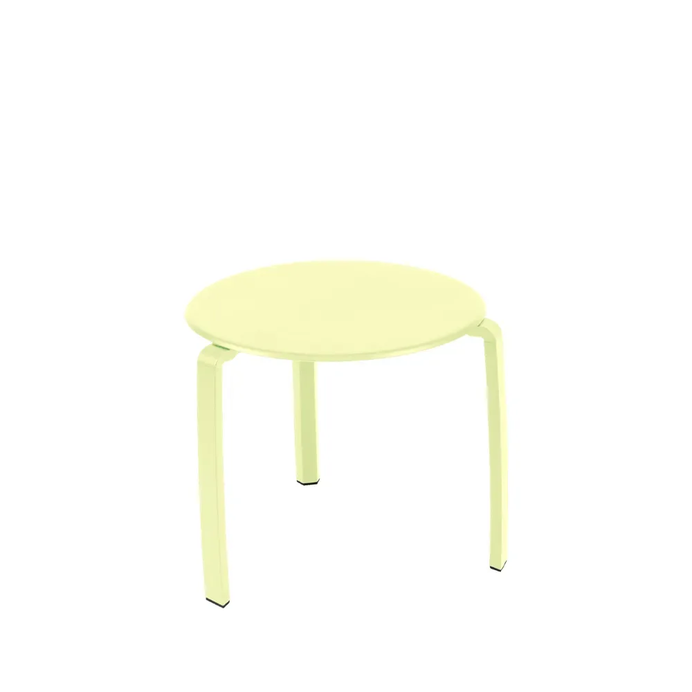 Fermob Alize bord lågt Ø48 cm Frosted lemon (gul)