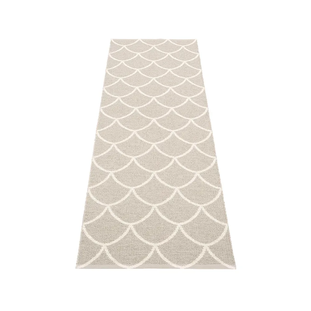 Pappelina Kotte gångmatta linen/vanilla, 70x375 cm
