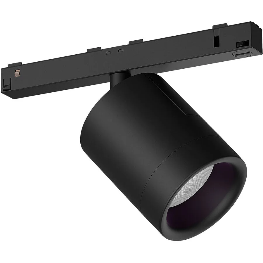 Spot Philips Hue Schwarz Metall 17.7 cm 12.8 cm - LED - Lichtfarbe: Extra warmweiss - Helles Neutralweiss - Spot