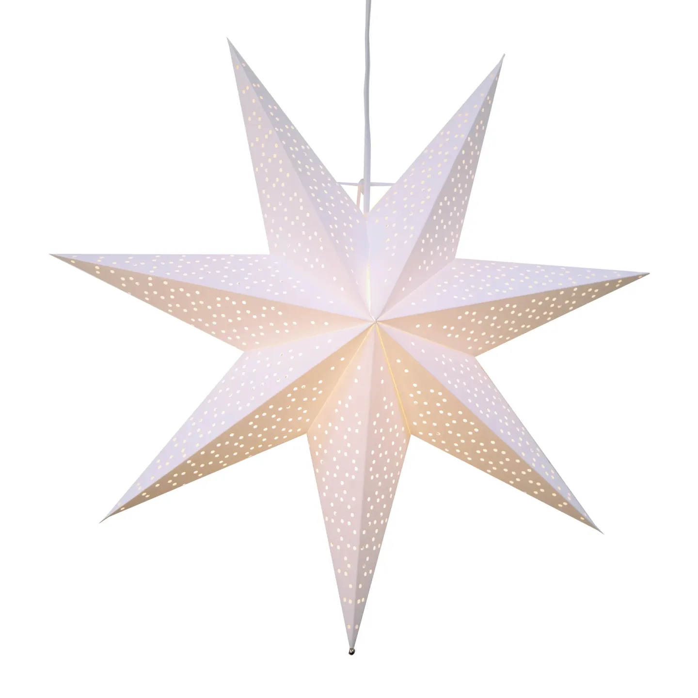 Star Trading Dot adventsstjärna 54 cm Vit