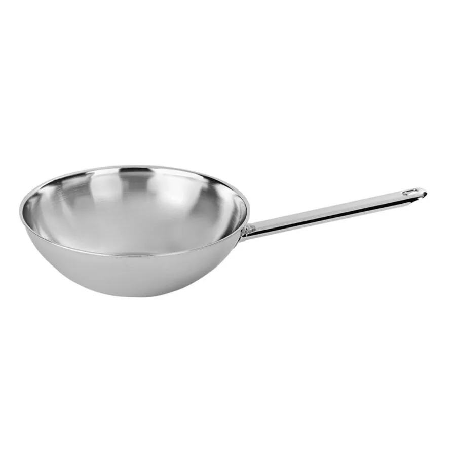 Diverse Wok Demeyere Edelstahl Edelstahl 8.5 cm 26 cm - Material: 18/10 Edelstahl - Wok