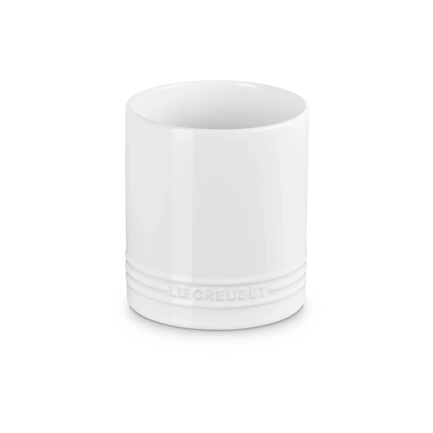 Le Creuset Signature Steingut Besteck- und Küchenutensilienkrug 1,1 L White