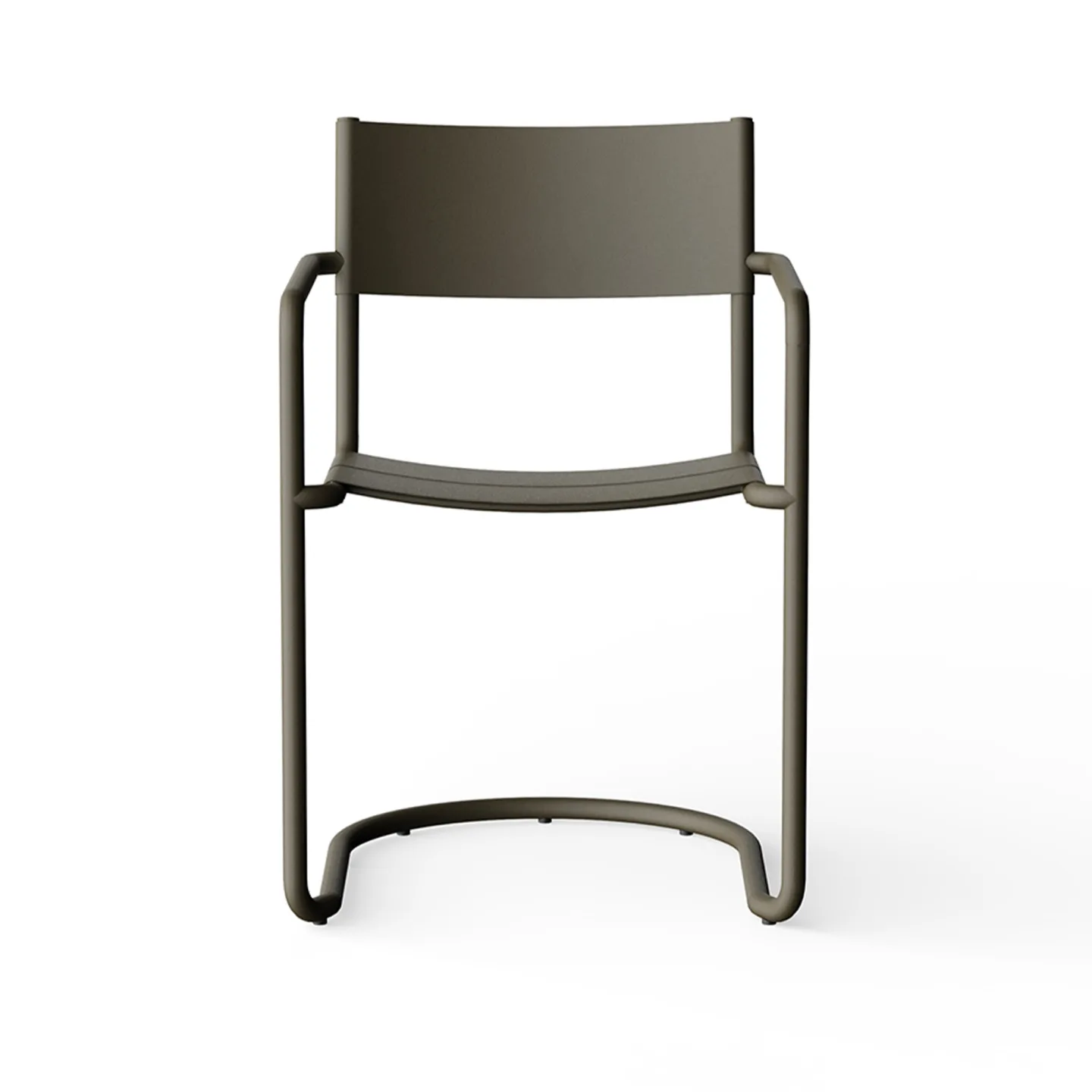 NINE - Sine - Dining Arm Chair Dark Green - Matstolar utomhus - Note Design Studio - Grön - Metall