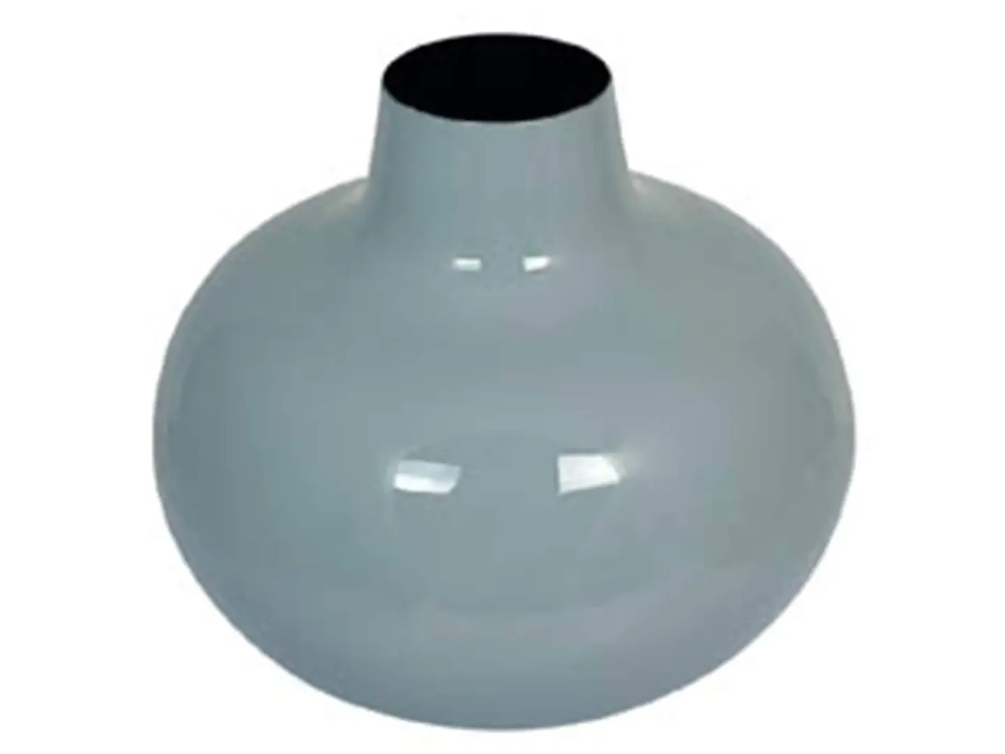 Kaheku Vase Morelia Hellgrau H: 18 cm | Schubiger Möbel