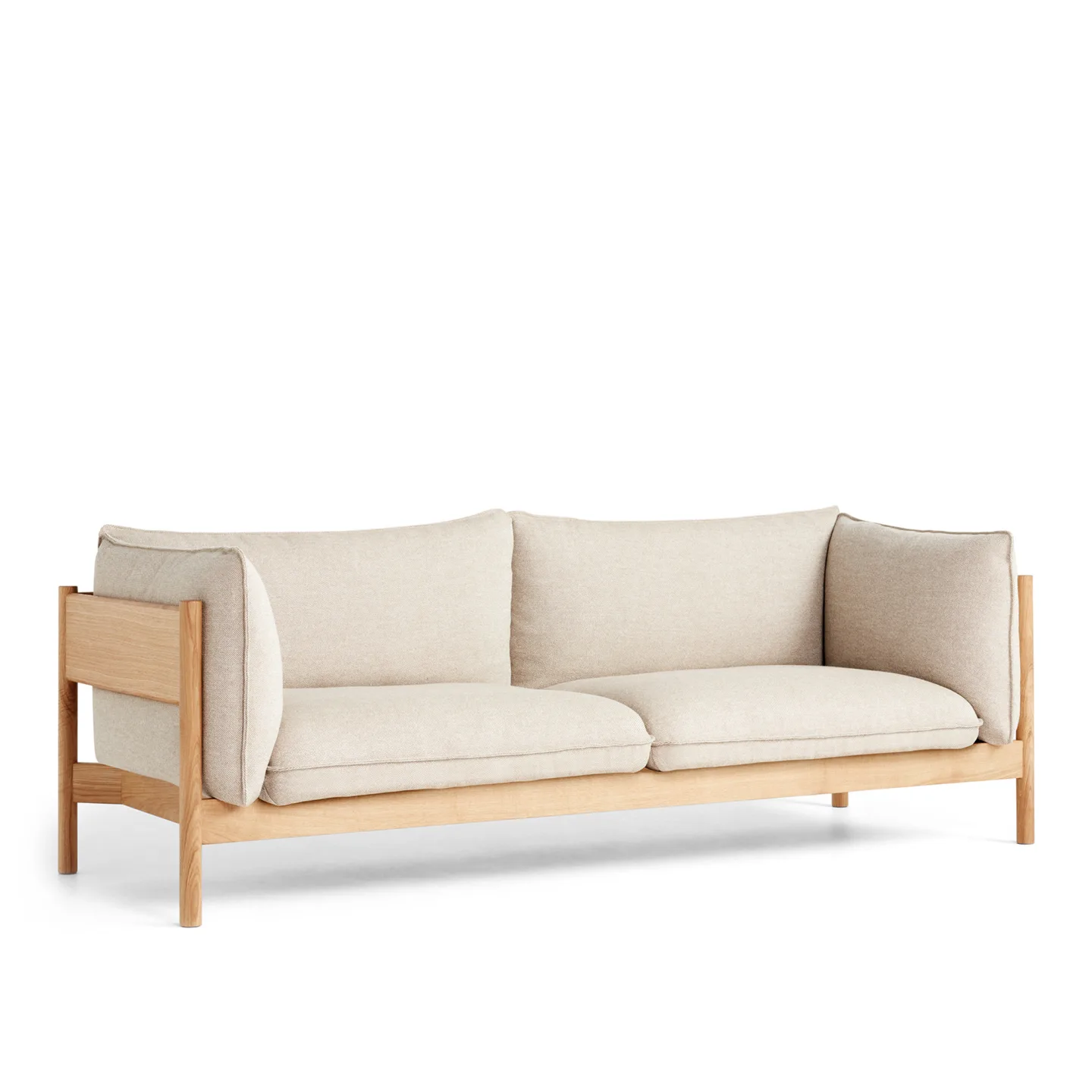 HAY - Arbour Eco 3 Seater Hallingdal 220 / Oiled Waxed Oak - Soffor - Andreas Engesvik,Daniel Rybakken