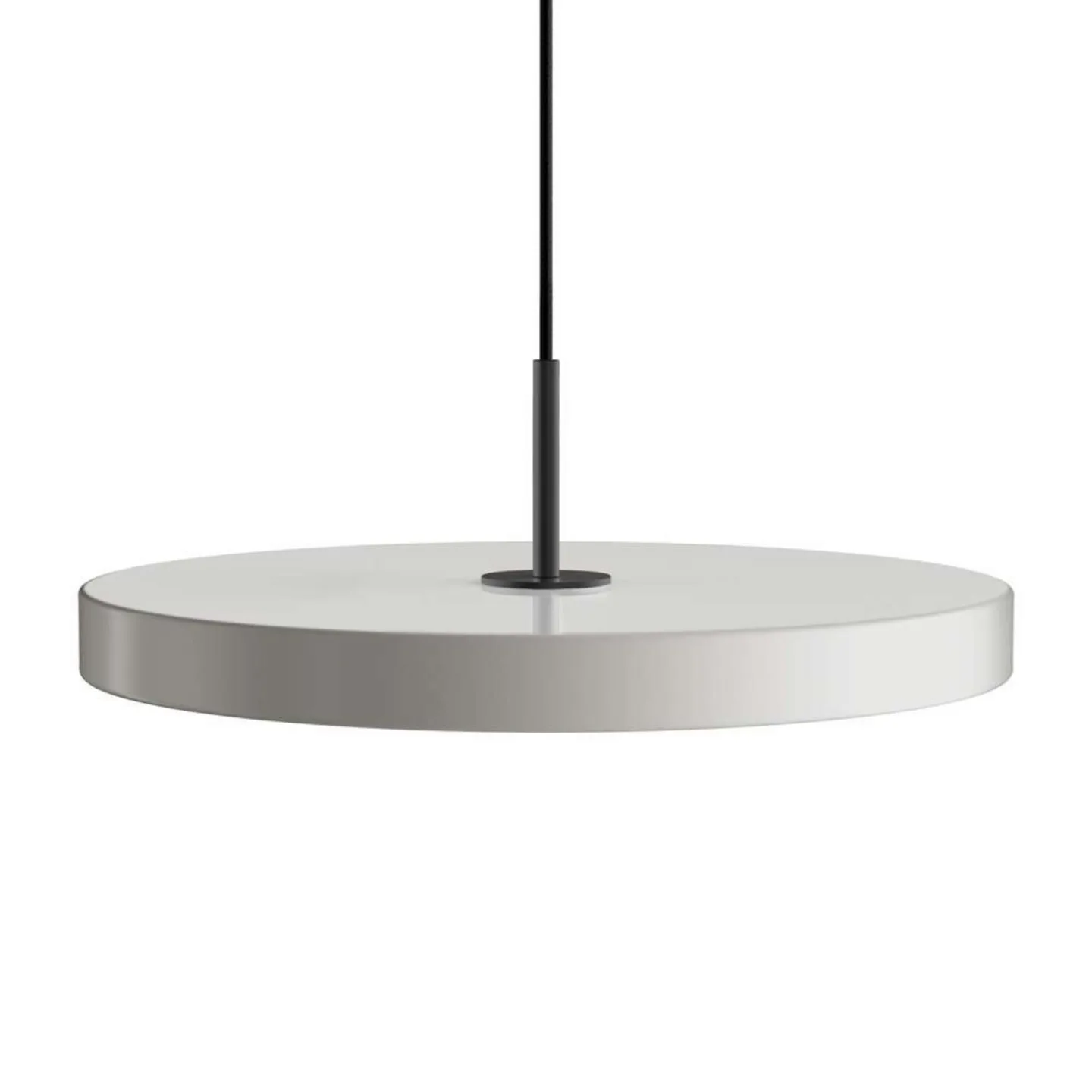 Asteria Pendel Medium Mist/Black Top - UMAGE - Stue - Metall
