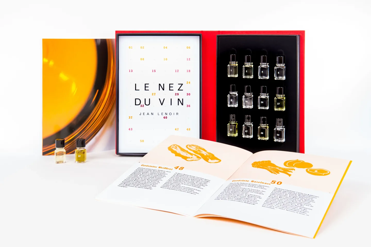 Le Nez du Vin - Weißweine und Champagner 12 Aromen - Duftset