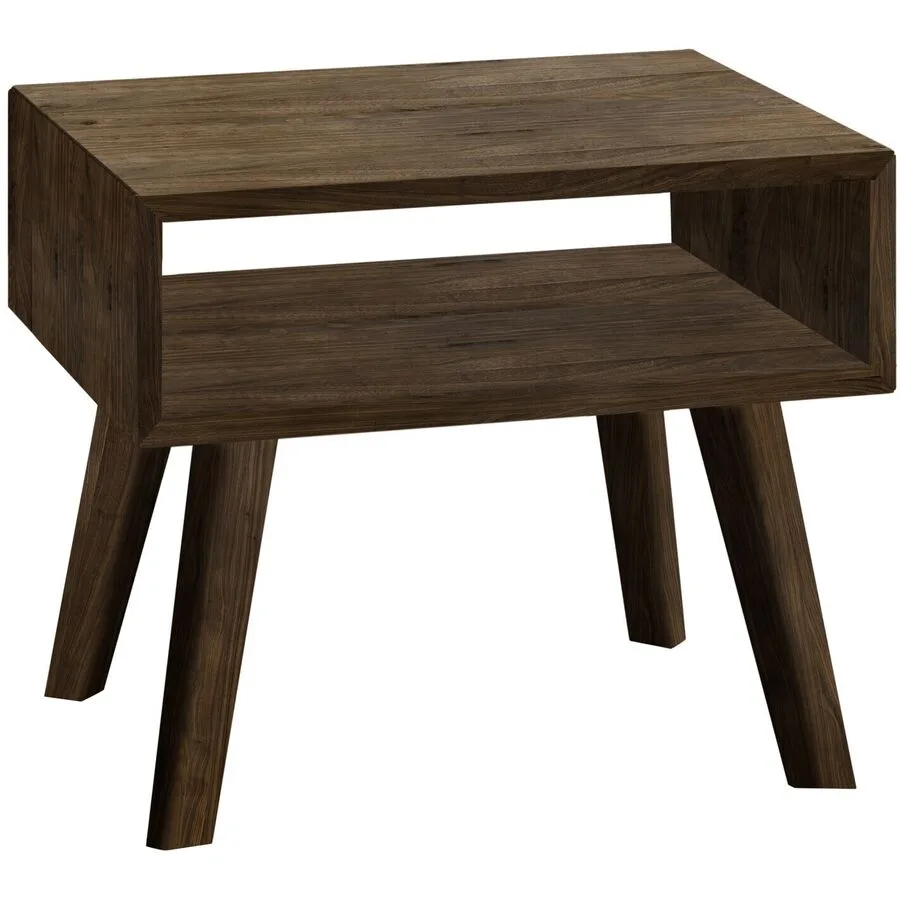 Hasena Nachttisch Süheyla Natur Nussbaum Massivholz B 50 H 42 cm