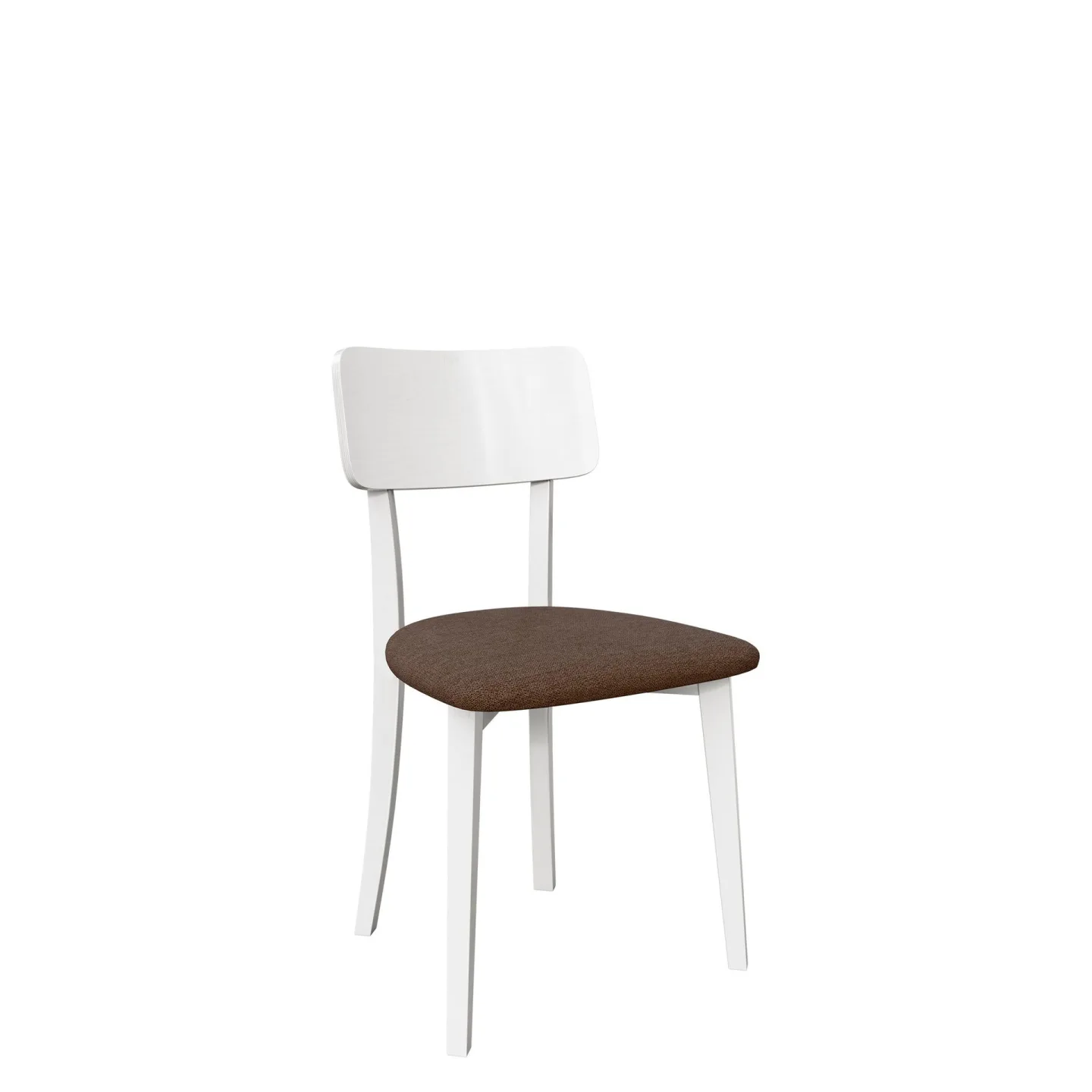 Esher Matstol - vit, brun