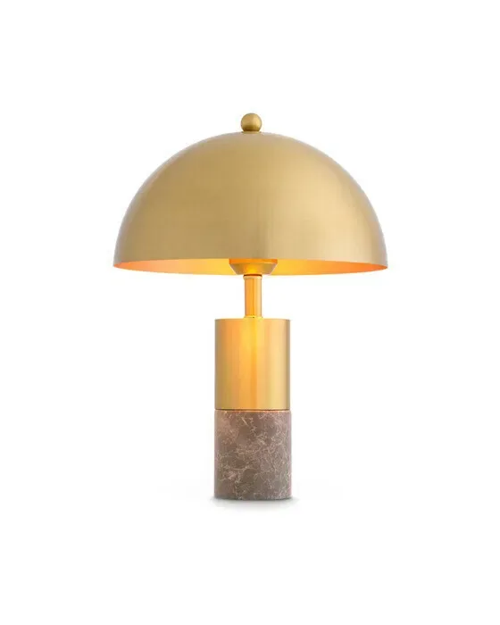 Flair bordlampe messing