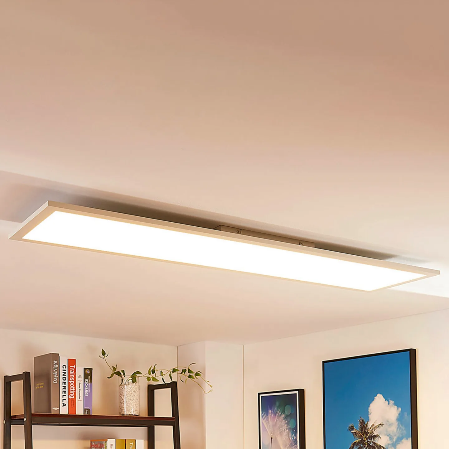 Tinus Deckenleuchte RGB 119,5x29,5 White - Arcchio - Flurbereich - Modern - Kunststoff - Eckig