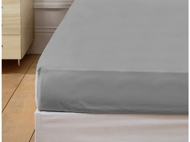 Fixleintuch DH PREMIUM QUALITY 160x200cm silver