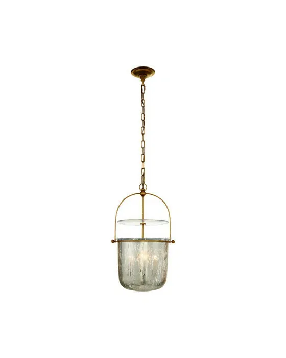 Lorford Small Smoke Bell Lantern Gilded Iron