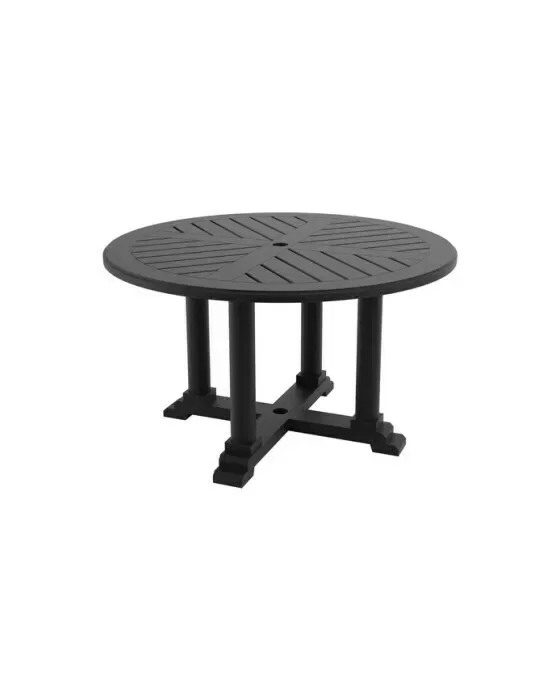 Bell Rive Round Dining Table Black