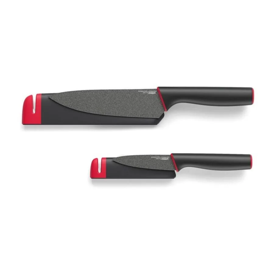Messer Joseph Joseph Grau/Rot Stahl/Keramik 0 cm 0 cm - Farbe: rot/grau - Material: Keramik/Stahl
