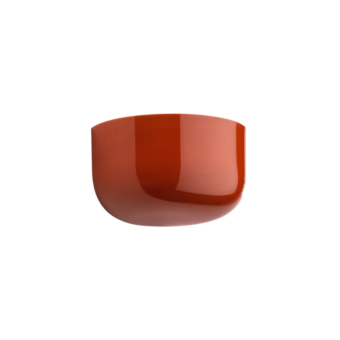 Bellhop Wall Up LED-Außenwandleuchte, rot, IP44 - Flos - Modern - Kunststoff - Einflammig
