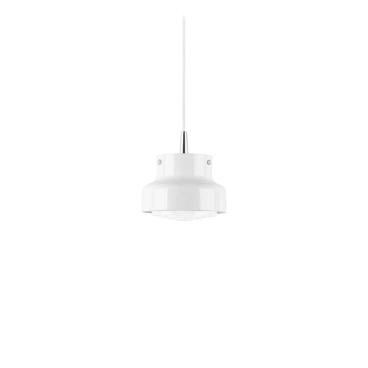 Atelje Lyktan - Bumling Mini Pendel, Vit Ø: 19, Armatureffekt 5W, Inkl. 230V LED ljuskälla 2700K - Pendellampor - Anders Pehrson - Vit