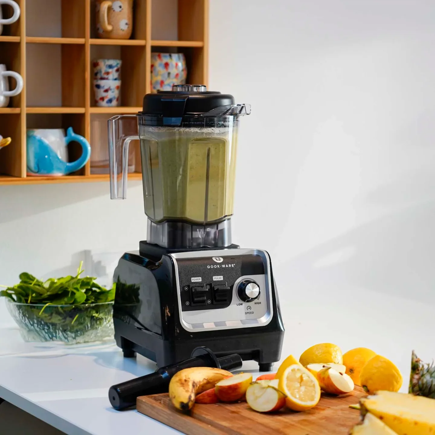 Qookware - Qookware Blender 2 Liter – Kraftig Power Blender