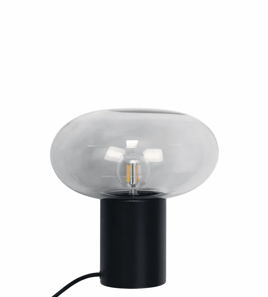 Nordic Lighting - Alba 32cm - Bordslampa - Svart/Rökfärgad