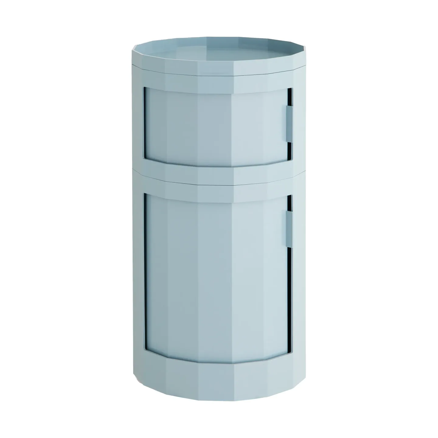 HAY Facet Cabinet 110 sidobord Misty blue