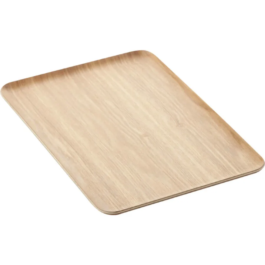 Tablett Living Braun Bambus 27 cm 39 cm