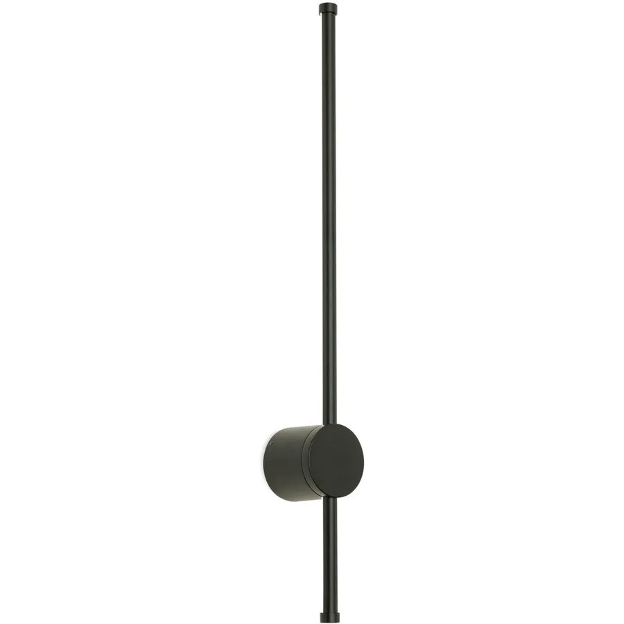 Wandlampe Ferdinand Schwarz Aluminium 7.8 cm - Lichtfarbe: Warmweiss
