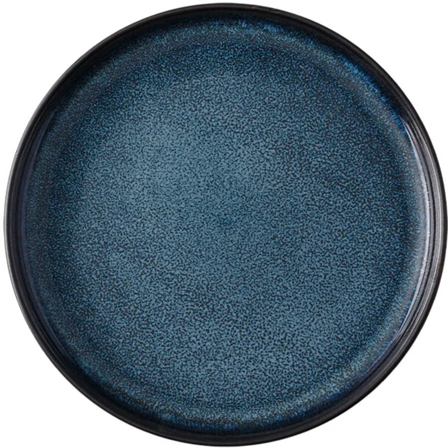 Teller Night Sky Schwarz Porzellan 20 cm