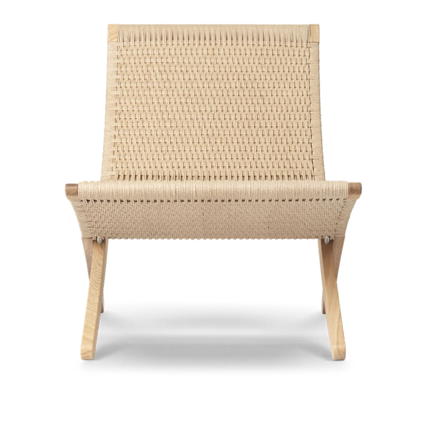 Carl Hansen - MG501 Papercord Cuba Chair , Tvålad Ek - Fåtöljer - Morten Gøttler - Träfärgad - Naturmaterial/Trä