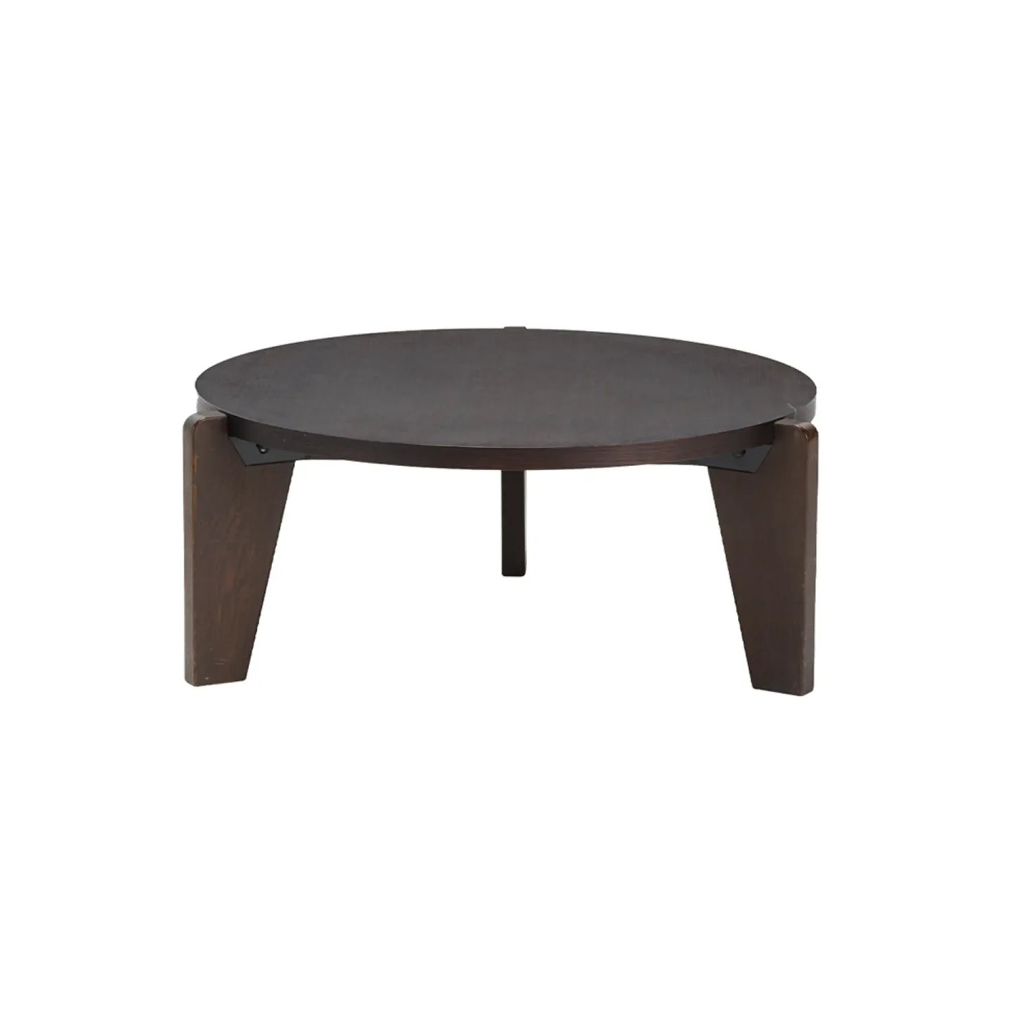 Vitra Guéridon bas soffbord Dark oak