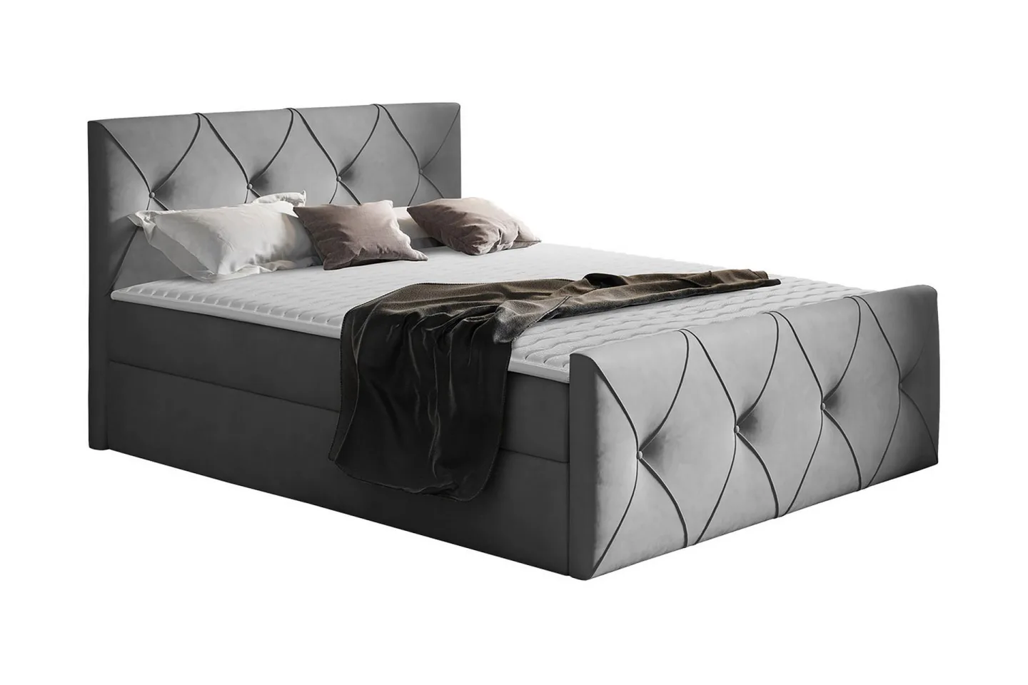 Crystalina Lux Kontinentalsäng 160x200 cm -
