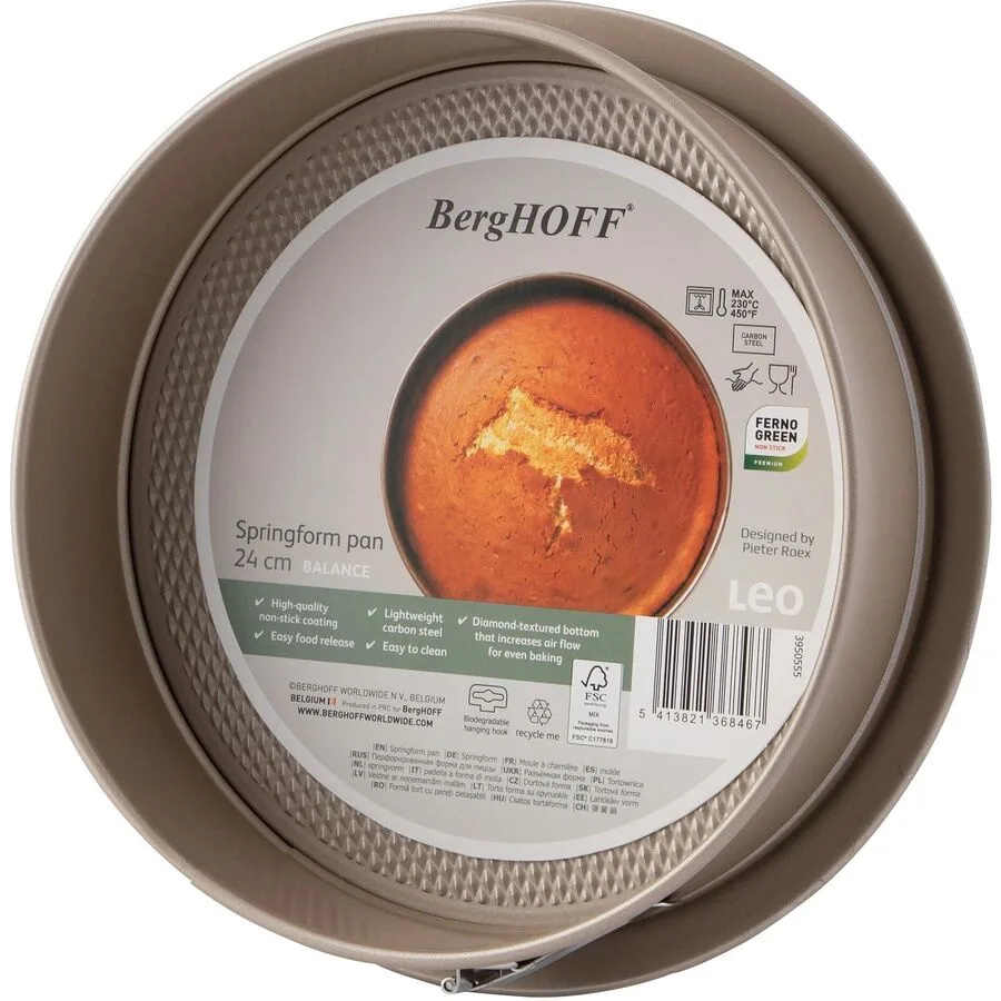 Backform BergHOFF Rosa Karbonstahl B 27 cm