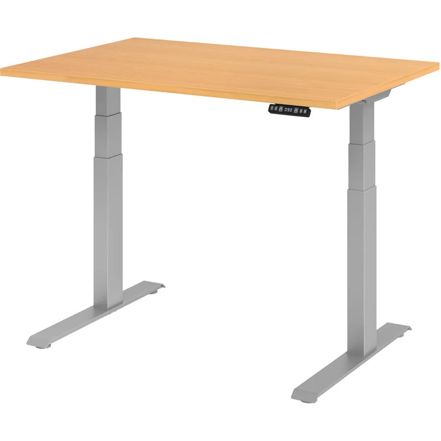 Schreibtisch Office buche Holzwerkstoff B 120 T 80 cm