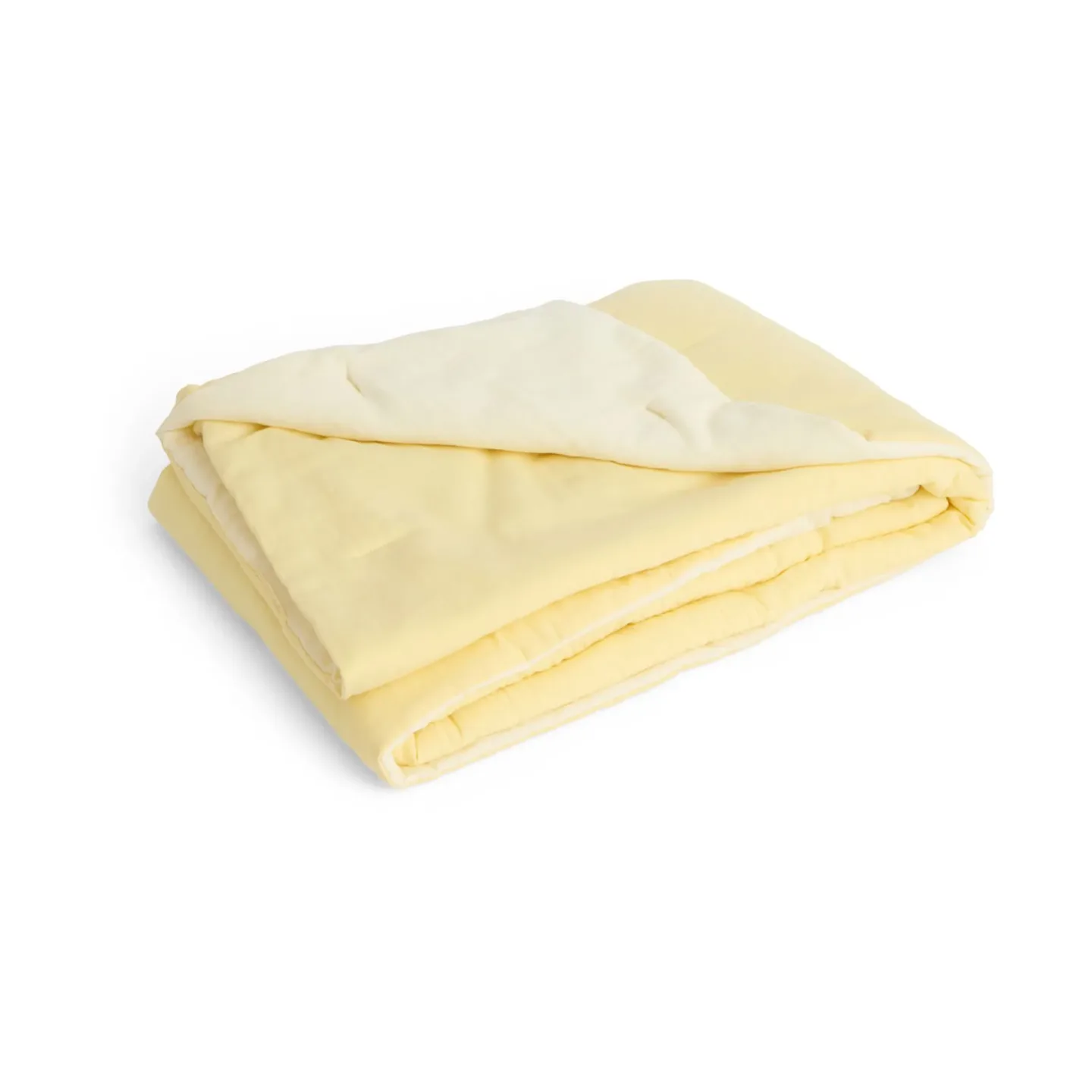 HAY Air Quilt filt Soft yellow, 140x200 cm