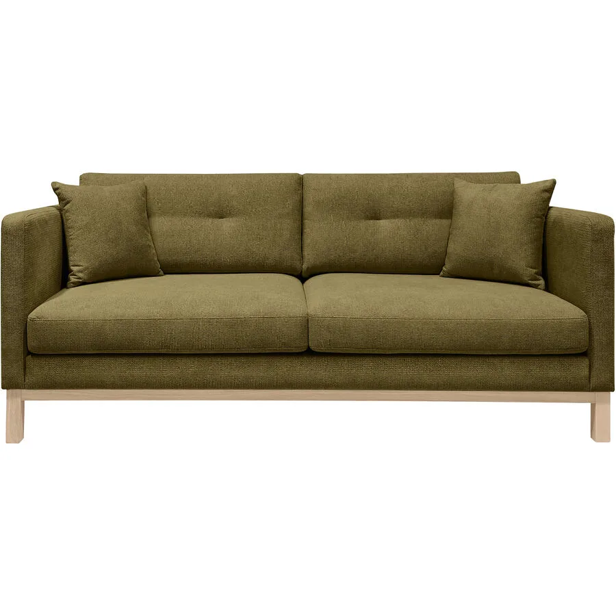 Sofa Woody Ohne Stoff waldgrün B 208 T 89 cm