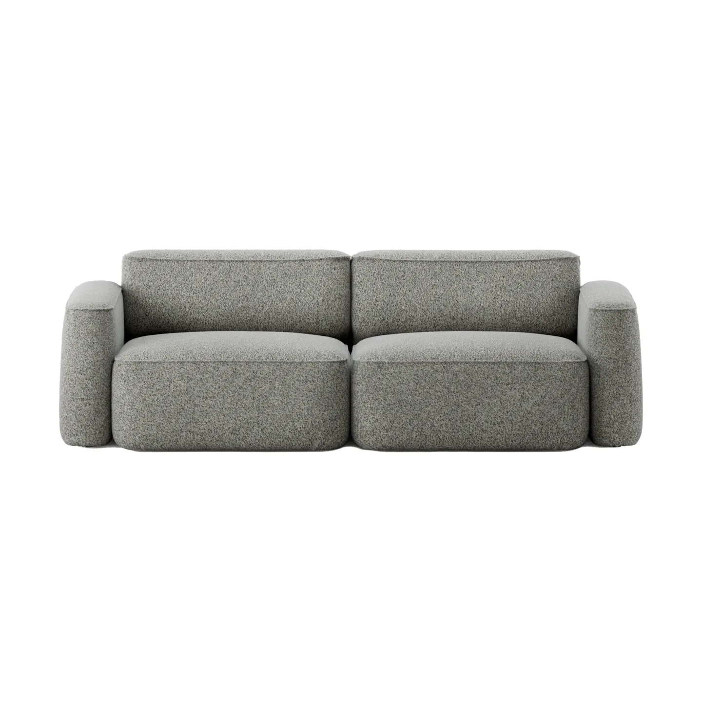 Massproductions Patch 2,5-Sitzer Sofa Spiral 23 Monochrome