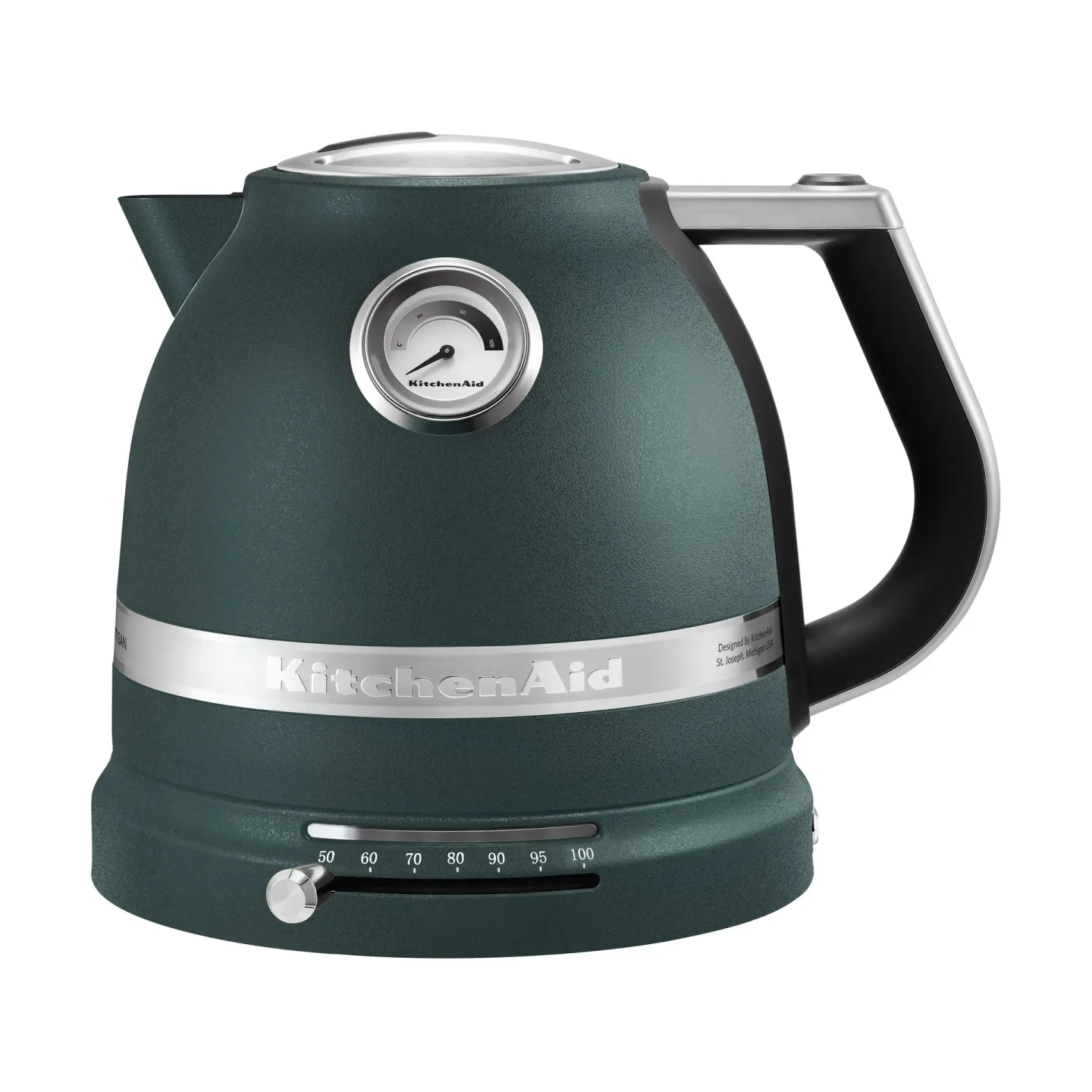 KitchenAid Artisan Wasserkocher mit variabler Temperatur 1,5 l Kieselhandfläche