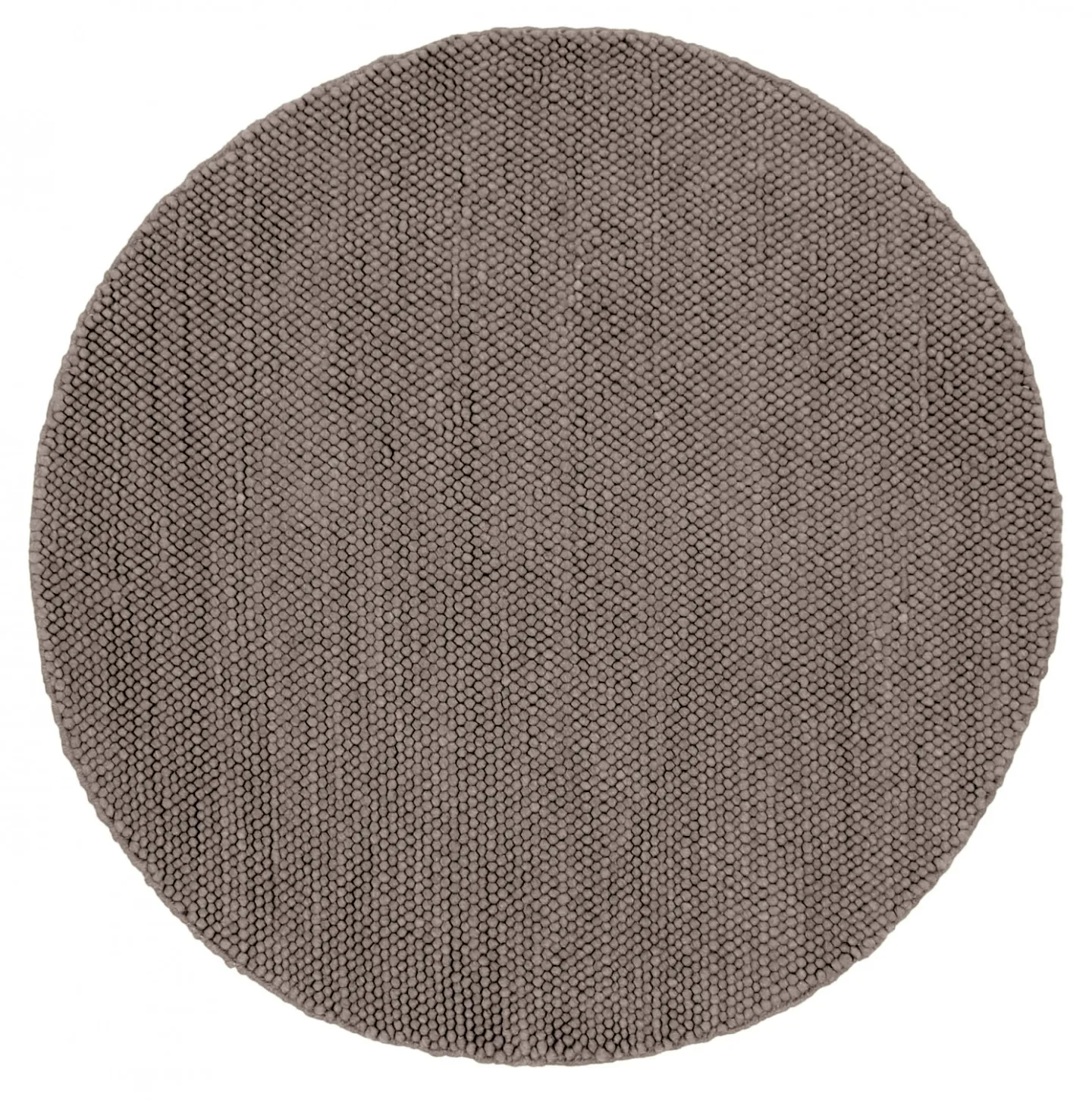 Runde tepper - Avafors Wool Bubble (brun) (Størrelse: Ø 200 cm)
