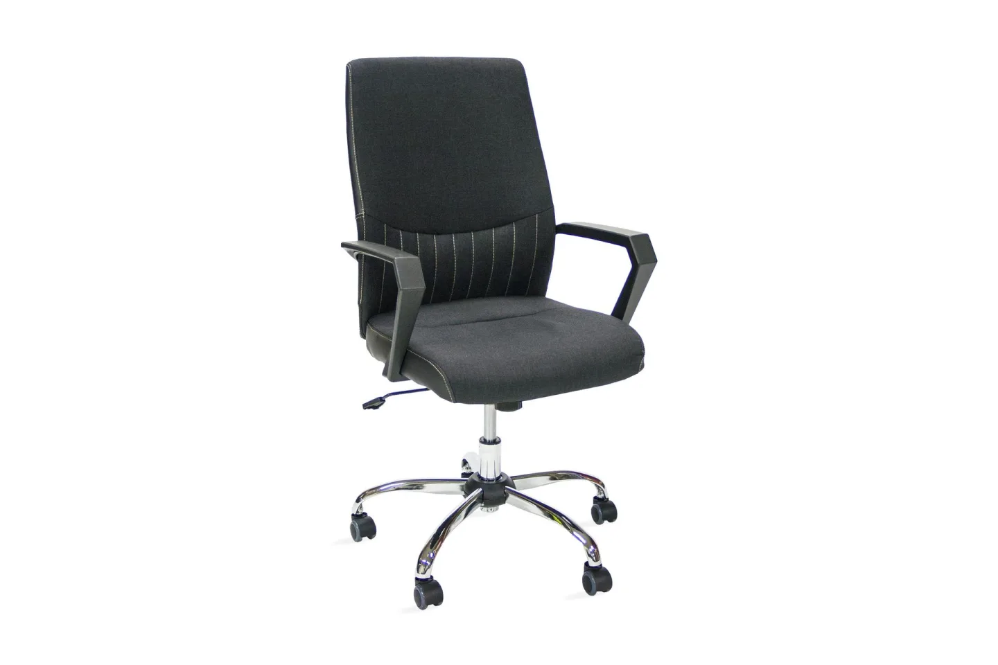 Kontorstol ANGELO 58x59x97-105cm färg: svart -