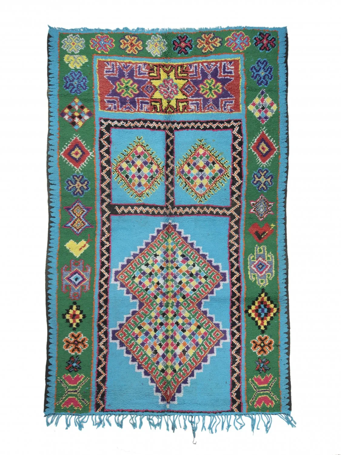 Kelim-teppe Marokkansk Azilal Special Edition 320 x 200 cm (Størrelse: 320 x 200 cm)