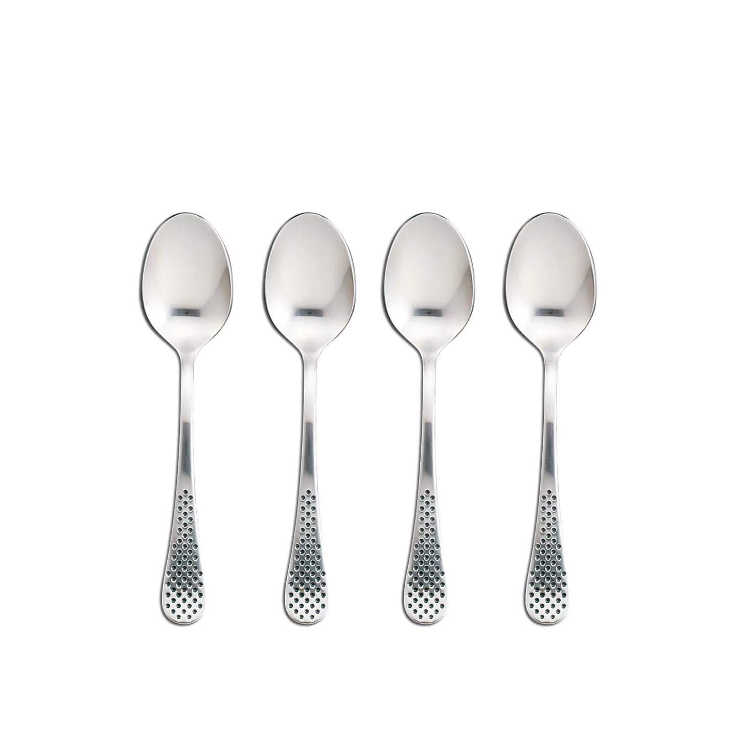 Global - Kaffesked 12,5 cm 4 Delar - Bestickset - Metall