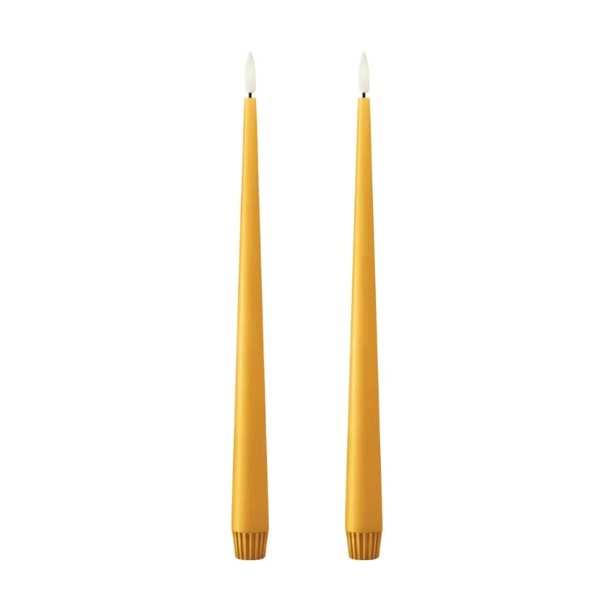 ester & erik ester & erik Stabkerzen LED 2er-Pack 85 Mango , 30 cm