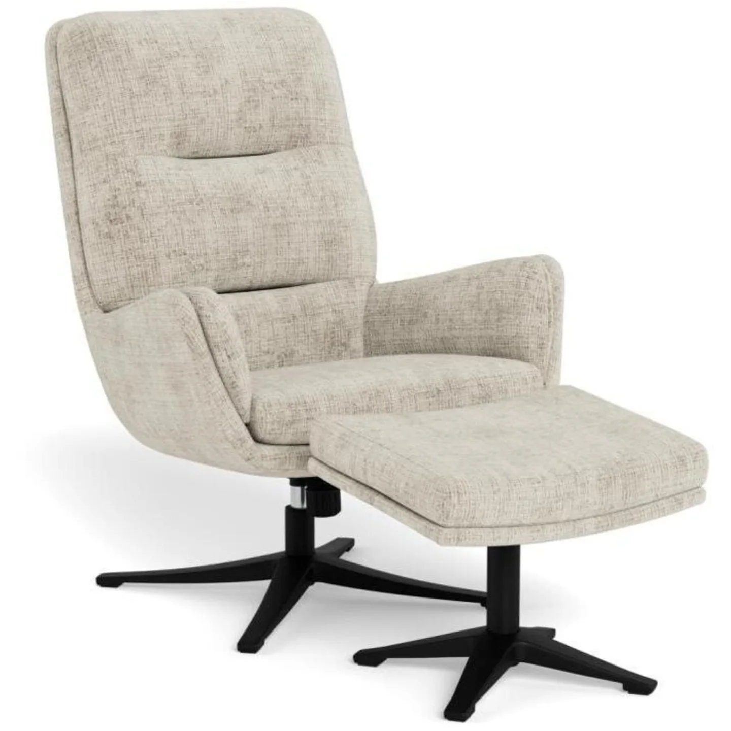 AC Design Furniture Sessel AC Design Beige Stahl T 91 B 73 cm H 95.5 cm - Sessel